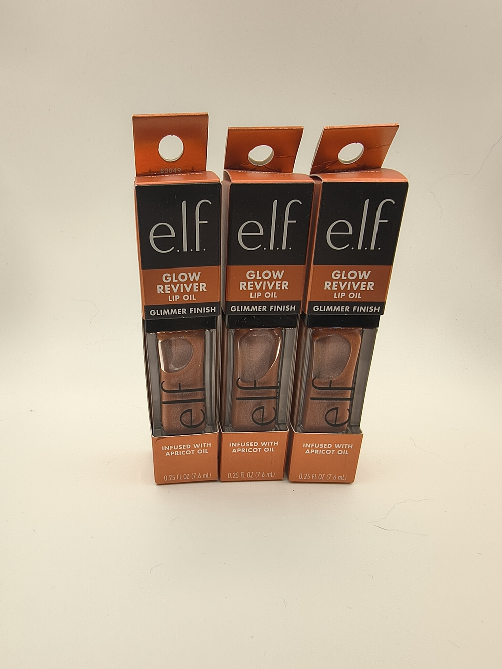 Glow Reviver Lip Oil - Shimmer Bronze (3-Pack) Super Neutral